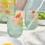 Beaded Green Tumbler [SUNLBEATSS24B]