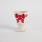 Bella Bow Christmas Decorative Pot [CHRHBELBPS25]