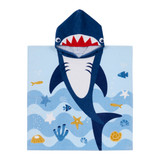 Sea Adventures Shark Hooded Beach Towel [SUNLSEAAD25]