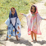 Sea Adventures Shark Hooded Beach Towel [SUNLSEAAD25]