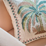 Jada palm Embroidered Cushion [HABJADAP25]