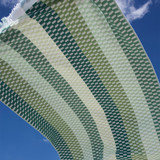 Gaia Green Check Popcorn Beach Towel [SUNLGAIAC25A]