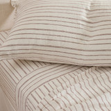 Linen Cotton Stripe Standard Pillowcase Pair [HABBLBLPP]