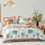 Costa Del Mar Palm Quilt Cover Set [MUSBCOSTAQ25]