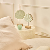 Noosa Clam on Stand in LightBlue by MUSE | Small, Large - Pillow Talk