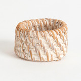 Grove Whitewash Napkin Ring Set of 4 [MUSLCAPCOS22C]