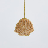 Barbados Beaded Clam Hanging Decoration [CHRHBARHS25B]
