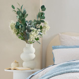 Artificial Green Redbud Leaf Branch in Green by MUSE | 1x Artificial Flower Stem - Pillow Talk