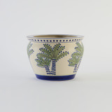 Eden Palm Decorative Pot [MUSHEDENPS25]