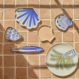 Eden Palm Decorative Plate [MUSHEDEPPS25]