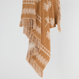 Kasbah Palm Fringed Throw [HABLKASBA25]