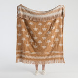 Kasbah Palm Fringed Throw [HABLKASBA25]