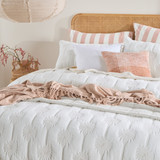 Sianna Palm Quilt Cover Set [HABBSIANNAQC]