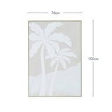 Isla Palm Textured Wall Art [MUSLISFWA25]