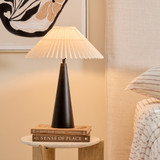 Henrik 47cm Table Lamp in Black by MUSE | Pillow Talk