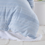 Payden Stripe Blue Quilt Cover Set [HABBPASTQC24B]