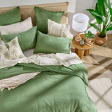 Savaya Palm Quilt Cover Set [HABBSAVQC25]