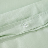 Washed Linen Look Matcha Green Quilt Cover Set [ESSBWLL19BC]