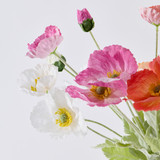 Artificial Wild Poppy Flower Bouquet [MUSHWILBS26]