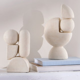 Arla Abstract Statue in Cream by MUSE | Small, Large - Pillow Talk