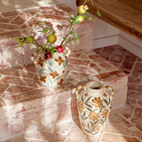 Mable Flower Vase in OrangeCream, RustCream by MUSE | Large, Small - Pillow Talk