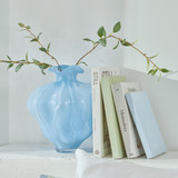 Sargrasso Glass Vase in LightBlue by MUSE | Pillow Talk
