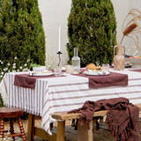 Sawyer Stripe Table Cloth [HABLSAWTCW26]