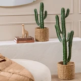 Artificial San Pedro Cactus in Green by MUSE | Large, Small - Pillow Talk