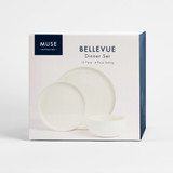 Bellevue Stoneware 12 Piece Dinner Set [MUSLBELDSW26]