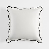 Harper Scallop White European Pillowcase [HABBHARPEE24A]
