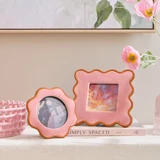 Serina Photo Frame in RustPink, RustOrange by MUSE | Round, Square - Pillow Talk
