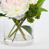 Ella Artificial Wild Peony in Vase [MUSHELLPW26]