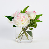 Ella Artificial Wild Peony in Vase [MUSHELLPW26]