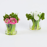 Pippa Artificial Ranunculus Bouquet in Vase [MUSHPIPVW26]