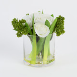 Pippa Artificial Ranunculus Bouquet in Vase [MUSHPIPVW26]