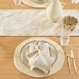 Harper Embroidered Napkin 4 Pack [HABLHARNAW26]