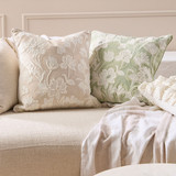 Floriah Embroidered Cushion [MUSLFLORI25]