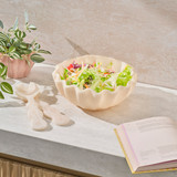 Wave Resin Fruit Bowl [MUSLWAVFBW26]