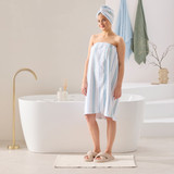 Harper Stripe Microfibre Towel Wrap Range [ESBHARPS25TWR]