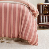 Ryder Reversible Stripe Quilt Cover Set [HABBRYDEQ26]