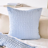 Eloura European Pillowcase in LightBlue by Essentials | European - Pillow Talk