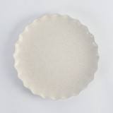 Naia Wave Dinner Plate in LightNatural by MUSE | 1 x Dinner plate - Pillow Talk