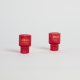 Lulu Red Tealight / Tapered Candle Holder [HABHLULTCS25_DISA]