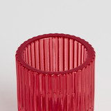 Lulu Red Tealight / Tapered Candle Holder [HABHLULTCS25_DISA]