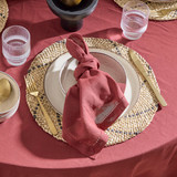 Pelham Burgundy Cotton Napkin [HABLPELHC21NAP_BUR]
