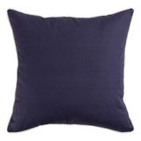 Nura Blue/Navy Outdoor Cushion in BlueNavy by Sundays by Pillow Talk | Square 45 - Pillow Talk
