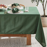 Pelham Forest Green Square Cotton Table Cloth [HABLPELHC21TC_FOR]
