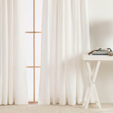 Linen Cotton Room Darkening Curtain Pair 140 x 250 [MUSBLINCO23_DISA]