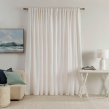 Linen Cotton Room Darkening Curtain Pair 140 x 250 [MUSBLINCO23_DISA]