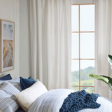 Linen Cotton Room Darkening Curtain Pair 180 x 250 [MUSBLINCO23_DISB]